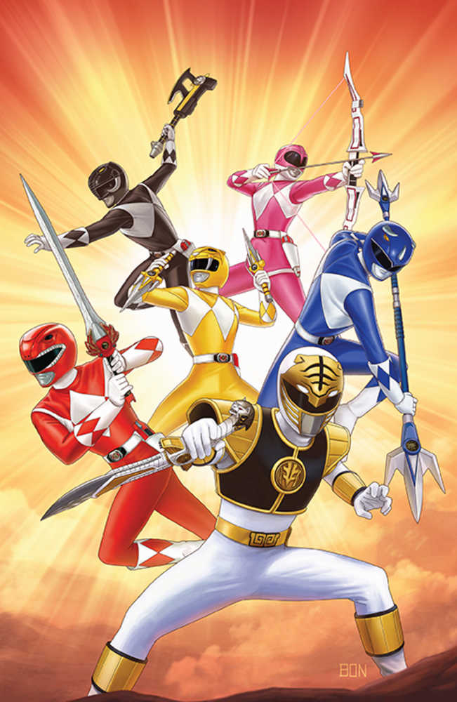 Mighty Morphin #20 Cover H Unlockable Variant Bernardo