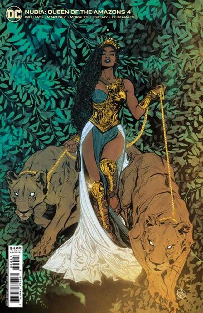 Nubia Queen Of The Amazons #4 (Of 4) Cover B Joelle Jones Card Stock Variant