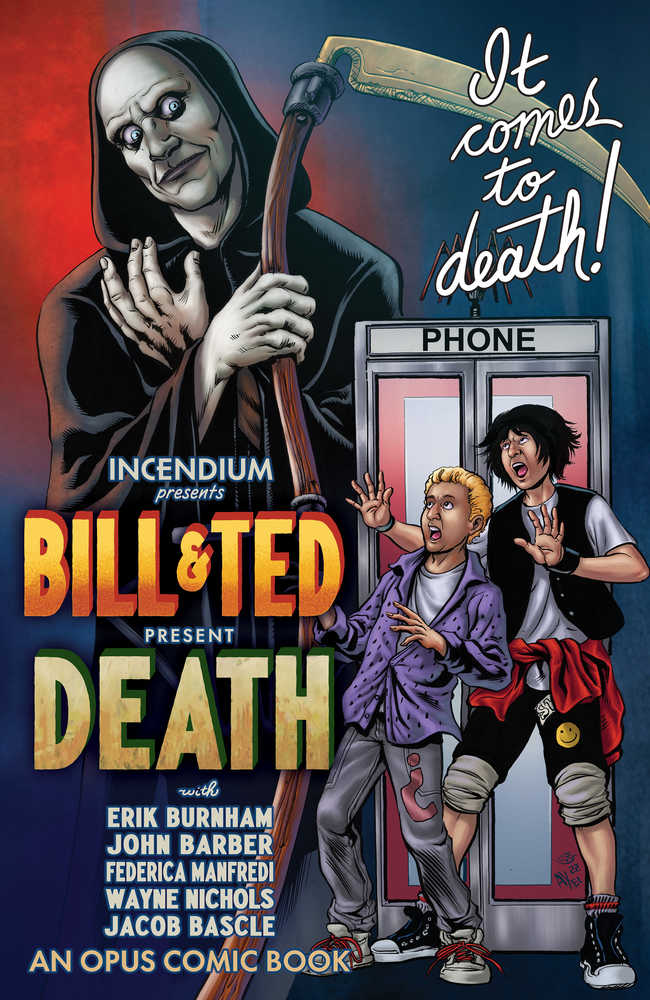 Bill & Ted Present Death One Shot Cover B 5 Copy Variant Edition Monster