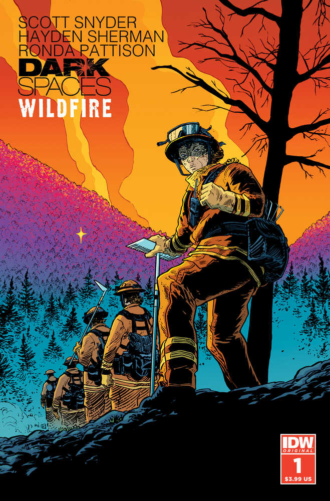 Dark Spaces Wildfire #1 2nd Print Cover A Sherman Variant