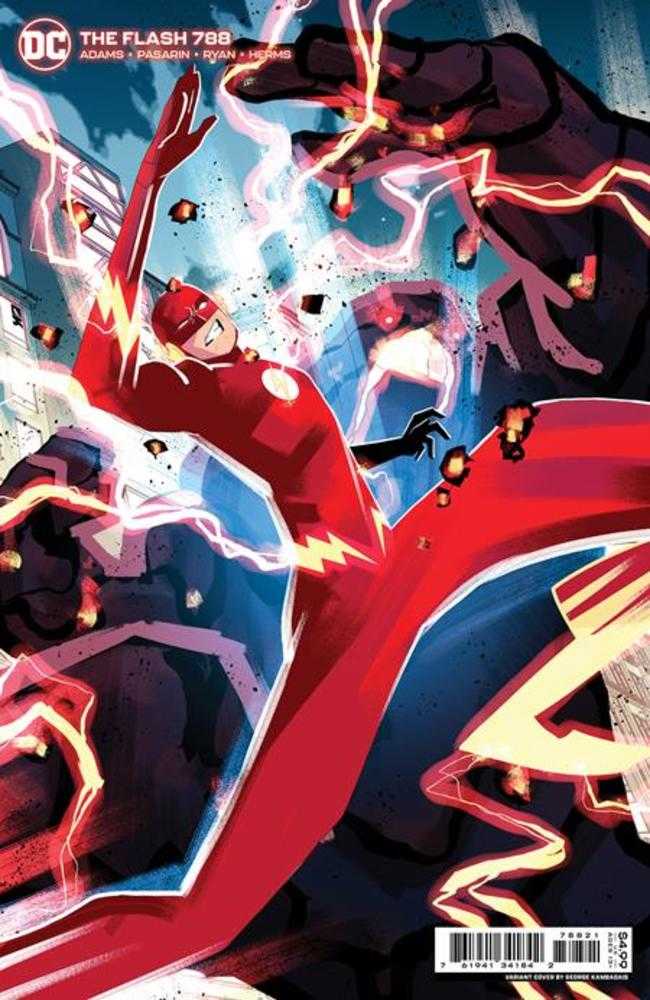 Flash #788 Cover B George Kambadais Card Stock Variant