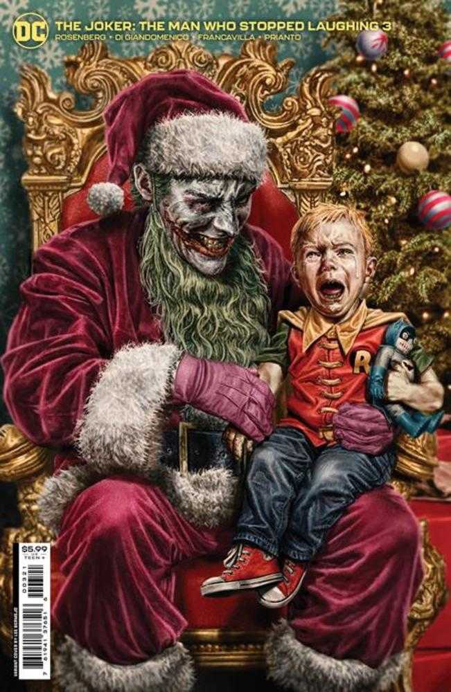 Joker The Man Who Stopped Laughing #3 Cover B Lee Bermejo Variant