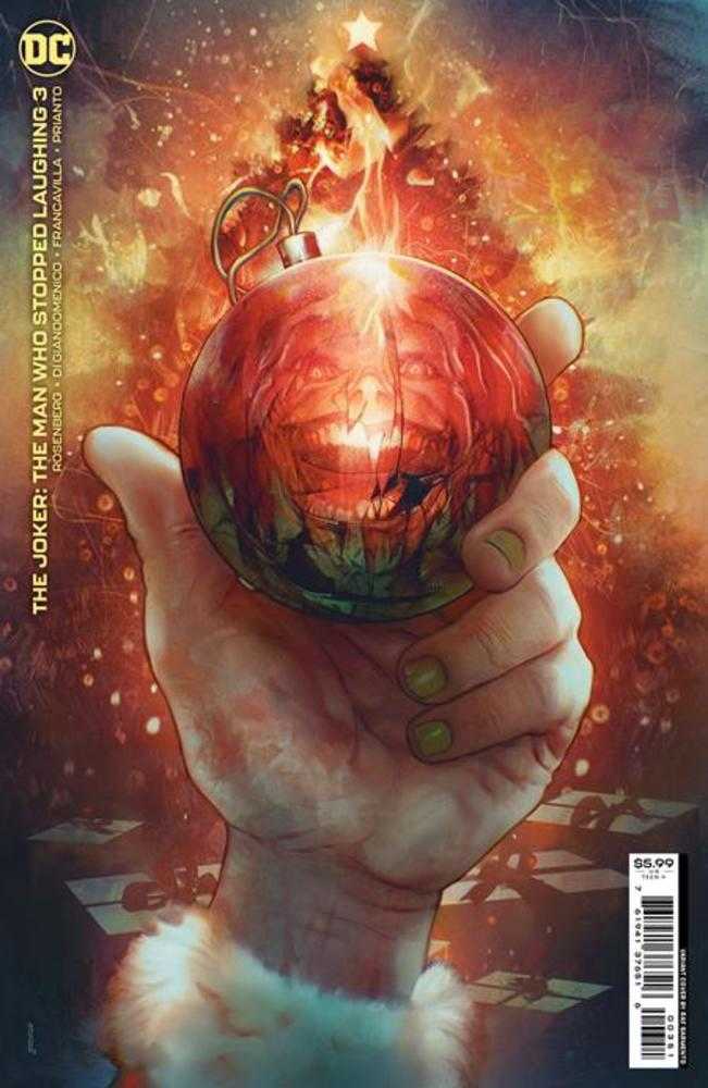 Joker The Man Who Stopped Laughing #3 Cover D Rafael Sarmento Holiday Variant