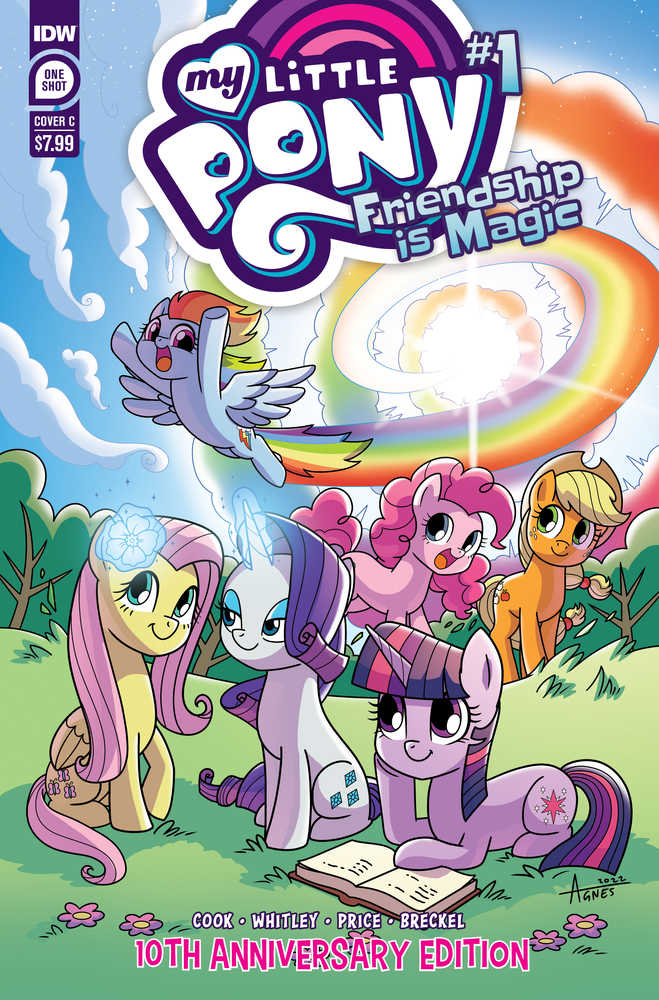Mlp Friendship Is Magic 10th Anniversary Cover C Garbowska