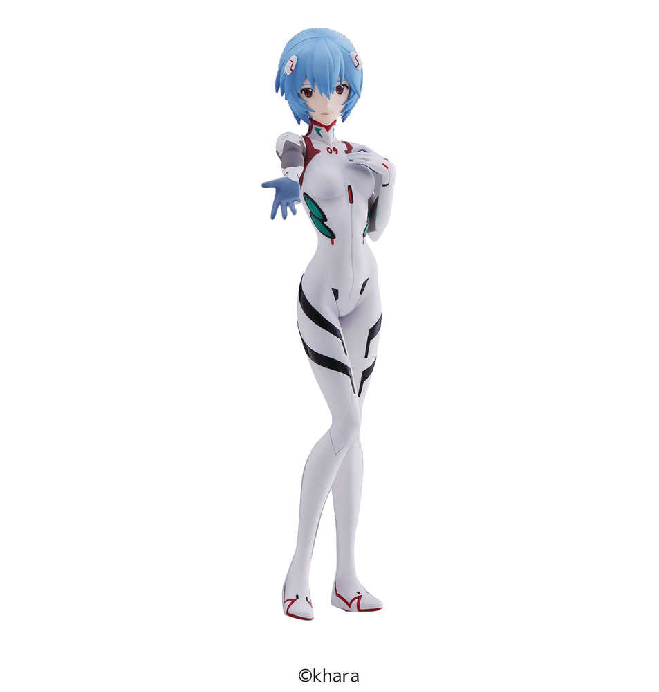 Evangelion Thrice Rei Ayanami Hand Over White Spm Figure