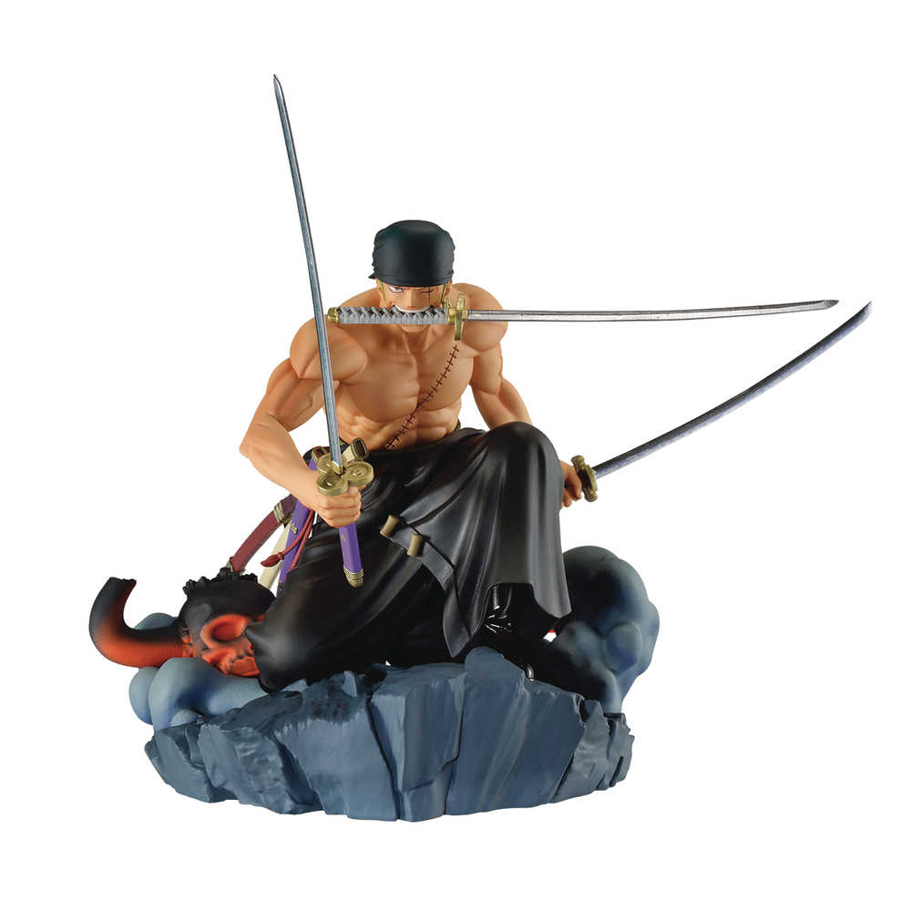 One Piece Dioramatic Roronoa Zoro Figure Brush Ver
