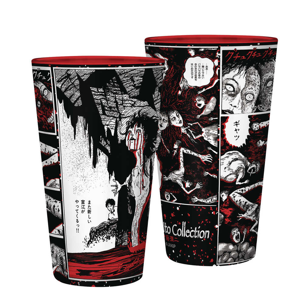 Junji Ito Tomie 16oz Glass
