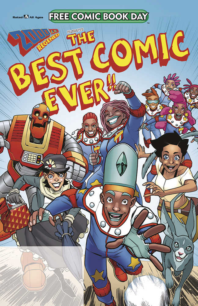 Free Comic Book Day 2023 2000 Ad Presents The Best Comic Ever