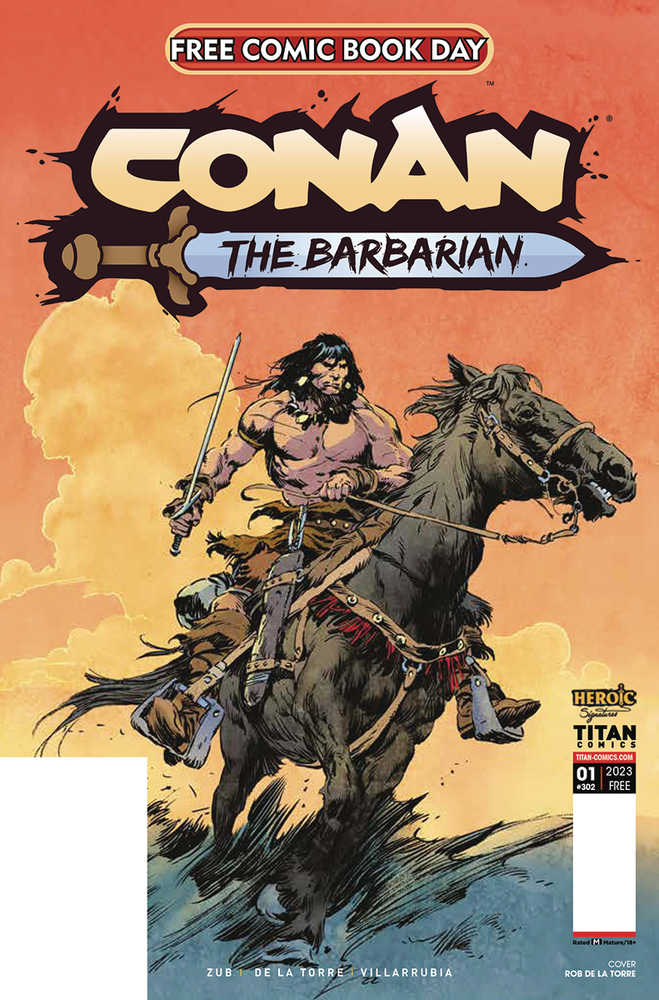 Free Comic Book Day 2023 Conan Barbarian Sp  (Mature)