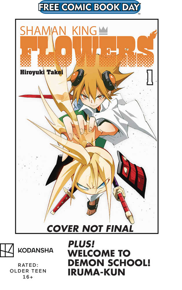 Free Comic Book Day 2023 Kodansha Shaman King Flowers Demon School Sampler