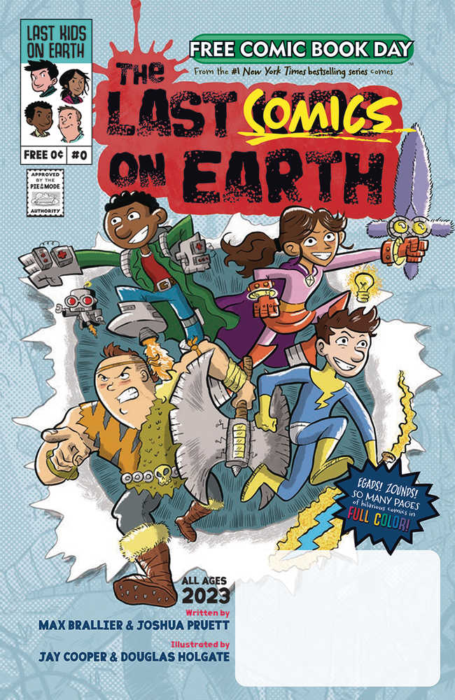 Free Comic Book Day 2023 Last Comics On Earth Sampler