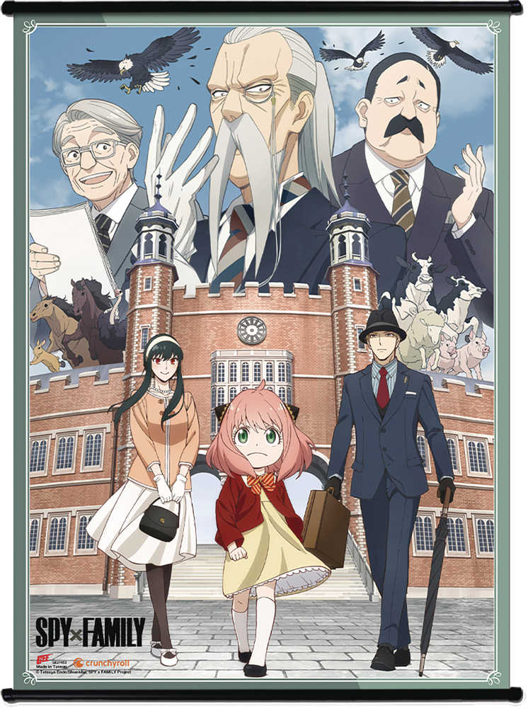 Spy x Family Big Group Wall Scroll