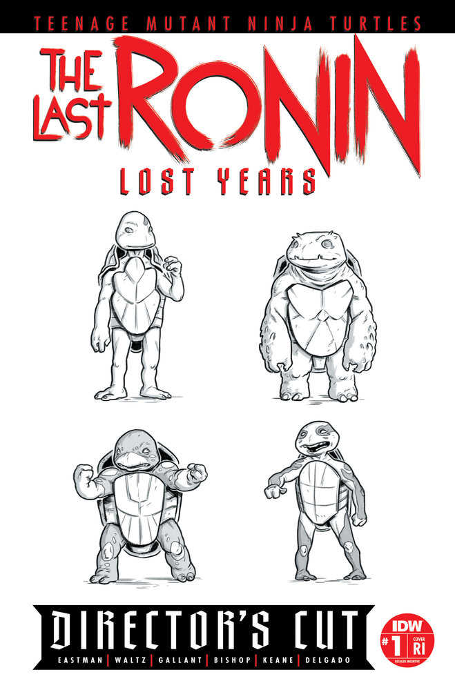 Teenage Mutant Ninja Turtles: The Last Ronin--Lost Years #1 Director'S Cut Varia  Nt Ri (10) (Bishop)
