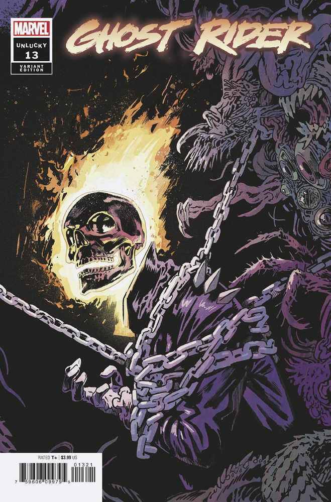 Ghost Rider Vol 10 #13 Walsh Unlucky 13 Variant