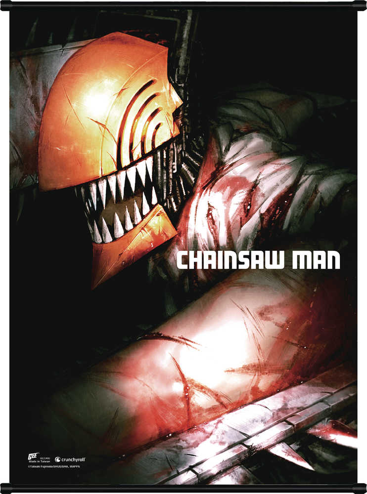 Chainsaw Man Teaser Visual Ss Wall Scroll