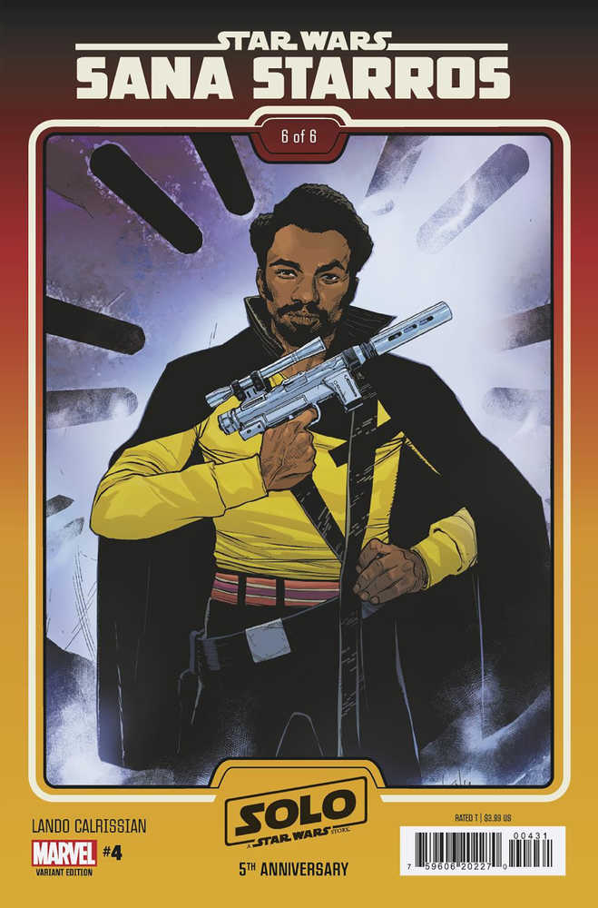 Star Wars Sana Starros #4 (Of 5) Yu Lando Solo 5TH Anniv Mov