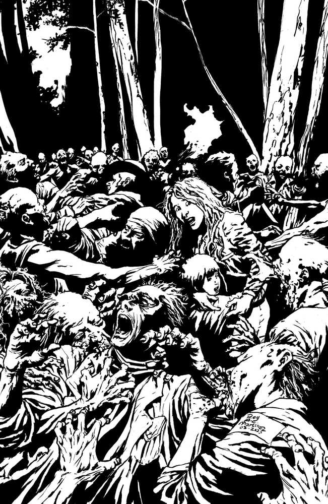 Night Of The Living Dead Kin #2 Cover D 1/350 Limited Black & White Virgin