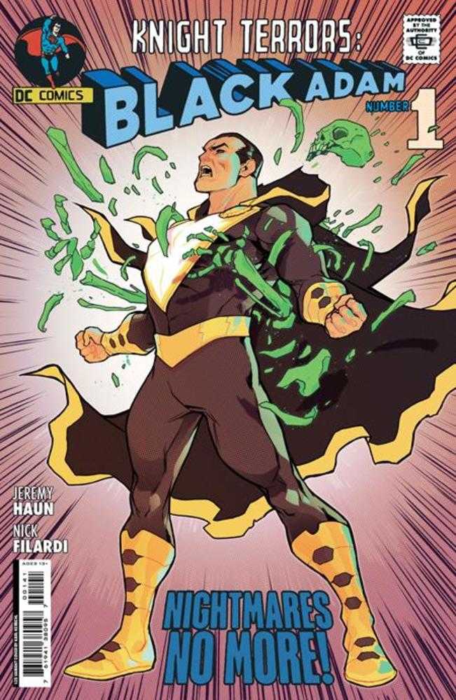 Knight Terrors Black Adam #1 (Of 2) Cover E 1 in 25 Karl Kerschl Homage Card Stock Variant