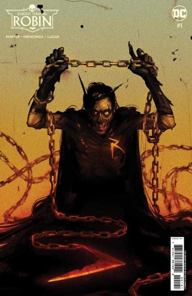 Knight Terrors Robin #1 (Of 2) Cover E 1 in 25 Sam Wolfe Connelly Card Stock Variant