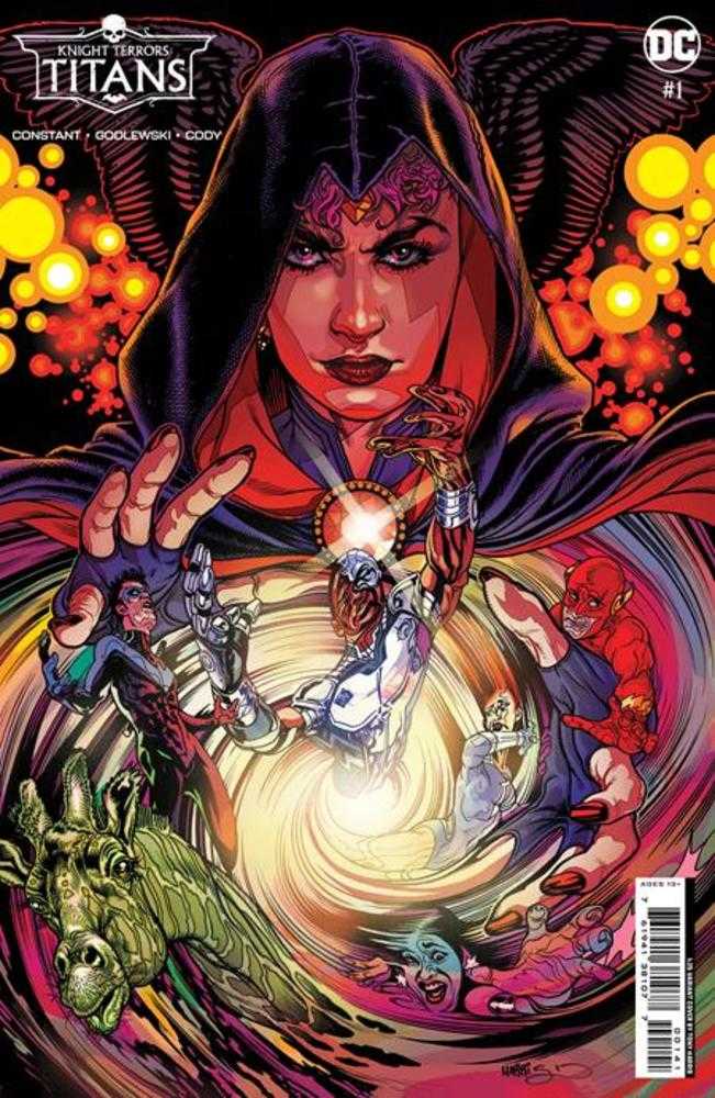 Knight Terrors Titans #1 (Of 2) Cover E 1 in 25 Tony Harris Card Stock Variant