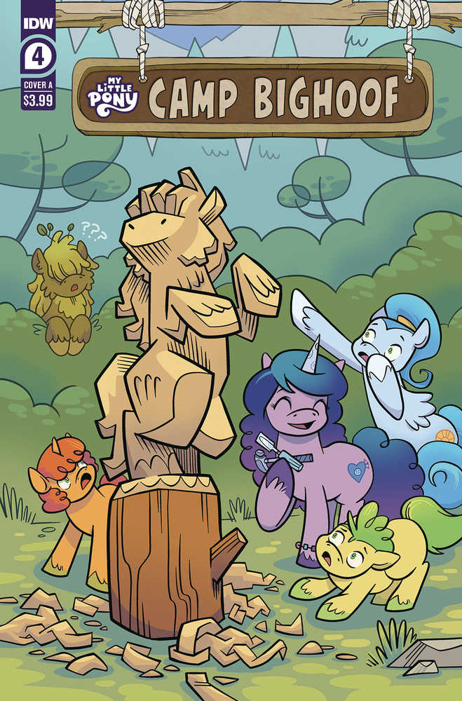 My Little Pony Camp Bighoof #4 Cover A Sherron