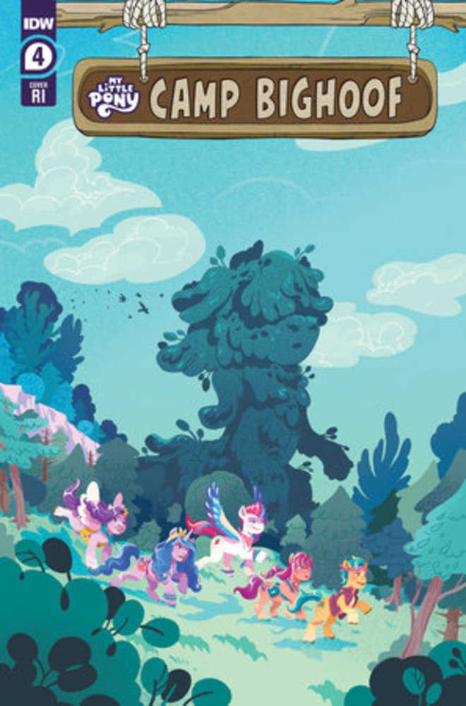 My Little Pony Camp Bighoof #4 Cover C 10 Goux