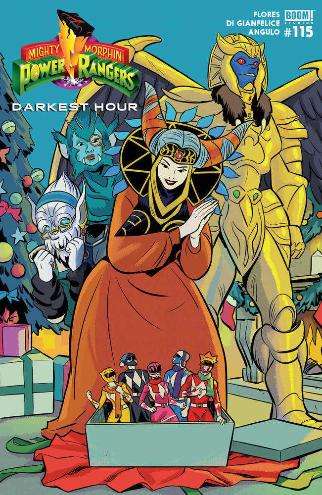 Mighty Morphin Power Rangers #115 Cover G Foc Reveal Bustos (C