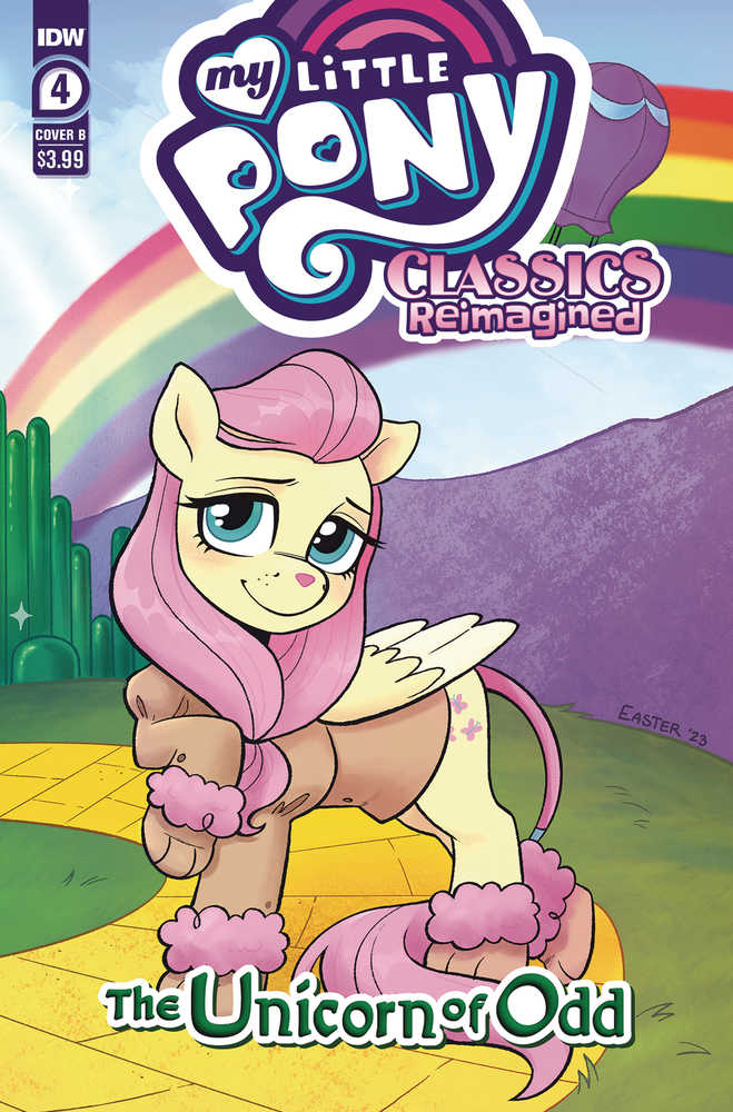 Mlp Classics Reimagined Unicorn Of Odd #4 Cover B Easter