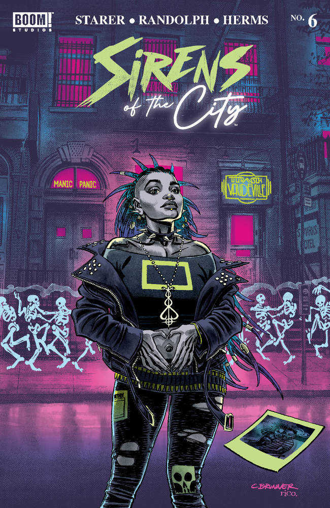 Sirens Of The City #6 (Of 6) Cover E Foc Reveal Variant Brunner