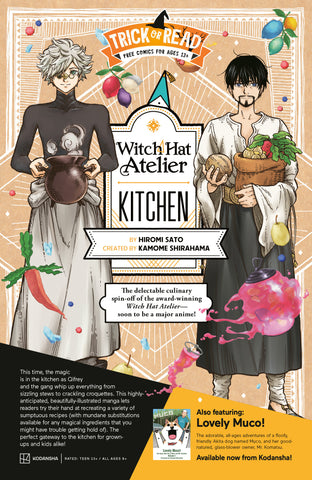 Lovely Muco/Witch Hat Atelier Kitchen Halloween Trick-Or-Read 2023 [Pack Of 20]