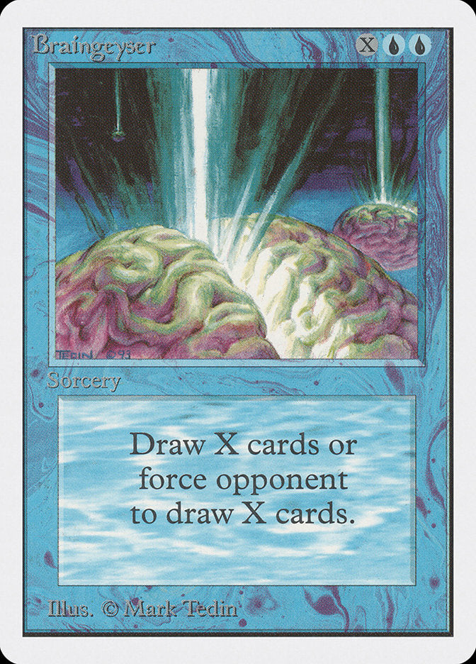 Amazon.com: Magic: the Gathering - Braingeyser - Revised